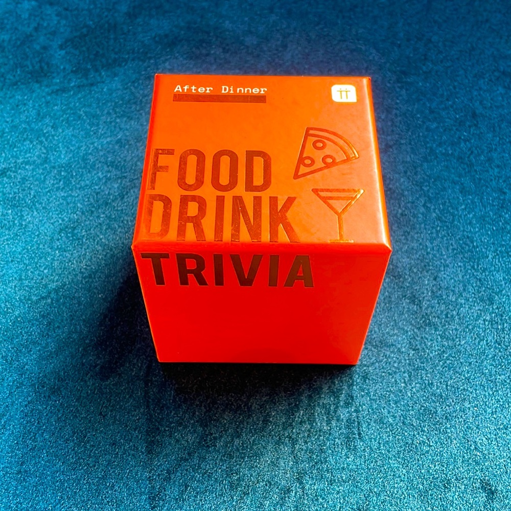 Free with purchase: Food and Drink Trivia